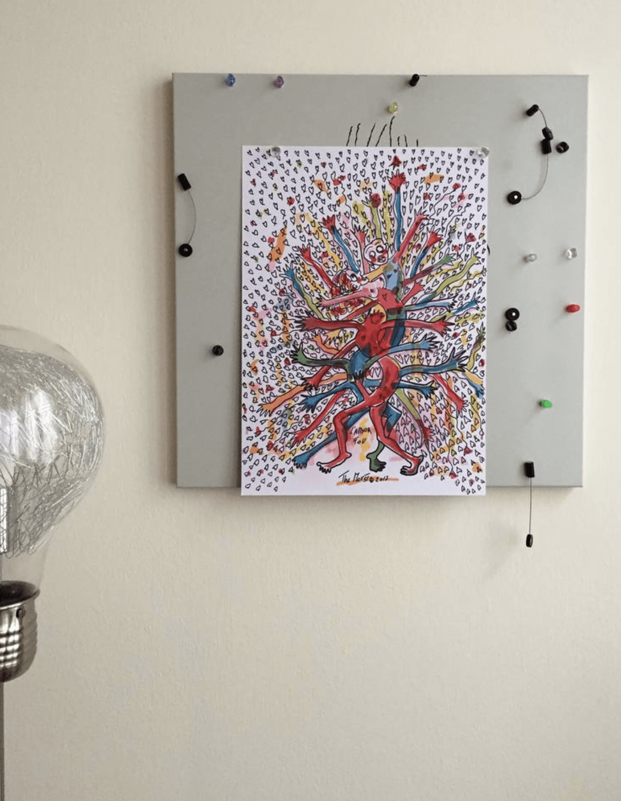 L'Amour fou painting - Image 2