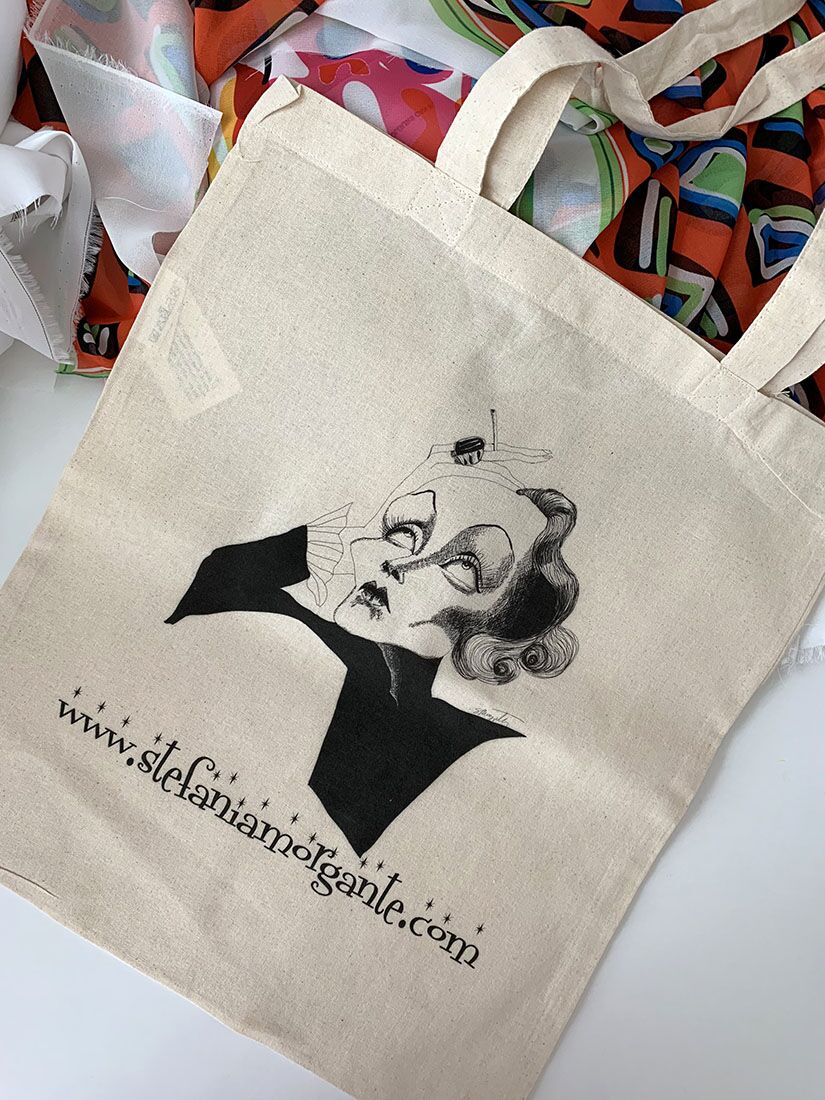 Tote bag Marlene Dietrich