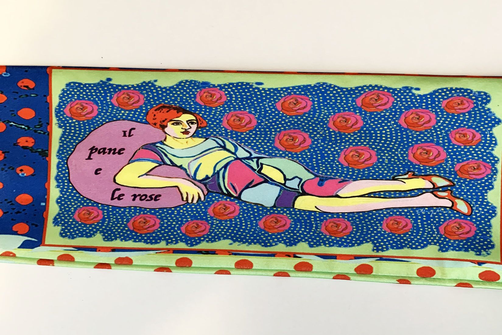 Bread and Roses bandeaux scarf - Image 5