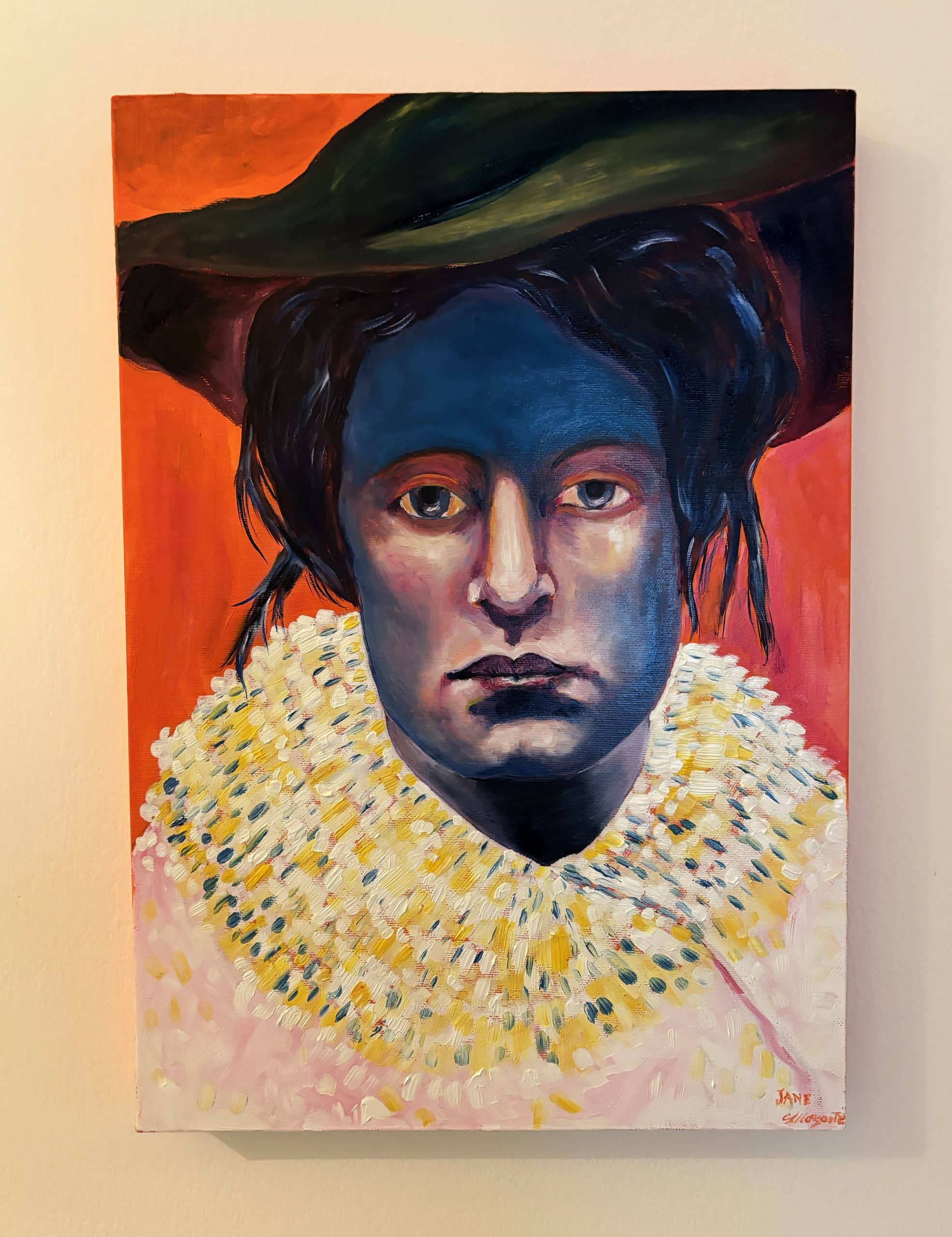 Jane - Oil paint (water-mixable) on canvas
