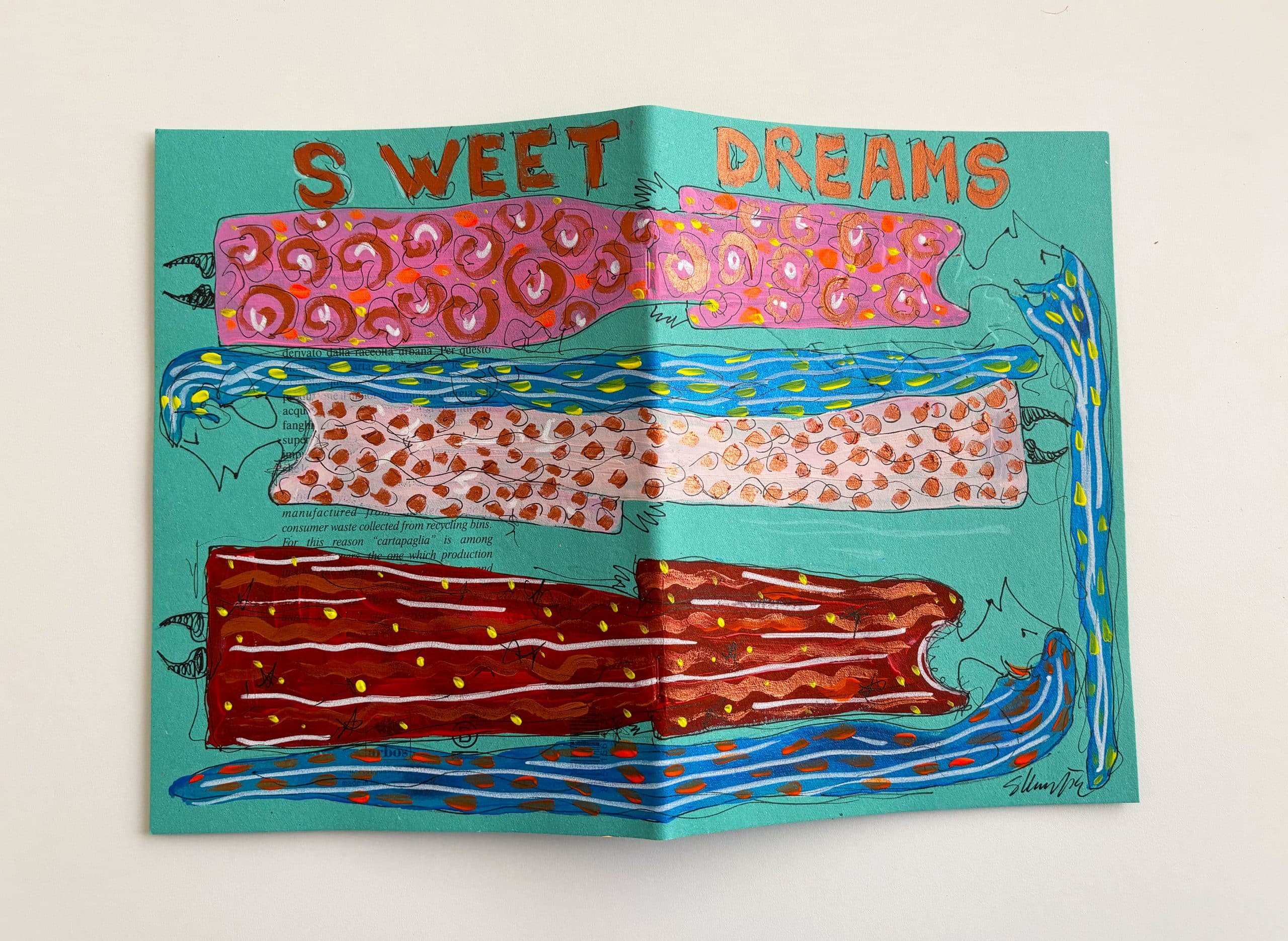 Sweet Dreams – Let your visions take flight - notebook