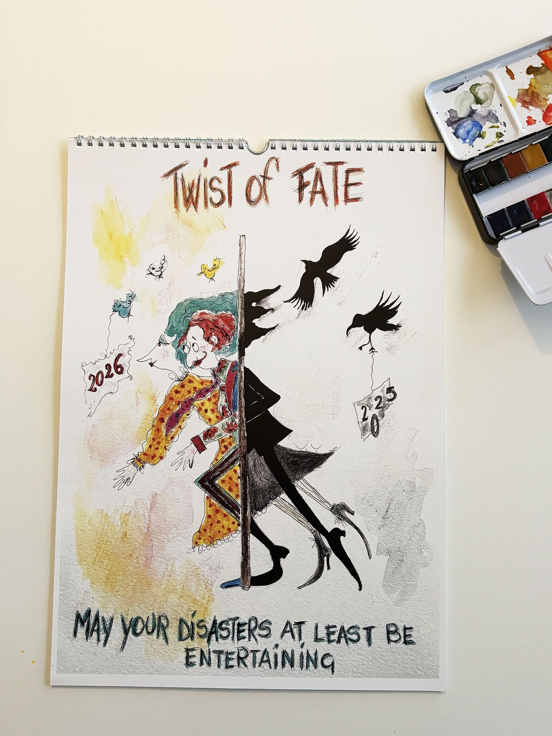 Calendar 2026 -Twist of Fate
: May your disasters at least be entertaining - Image 2