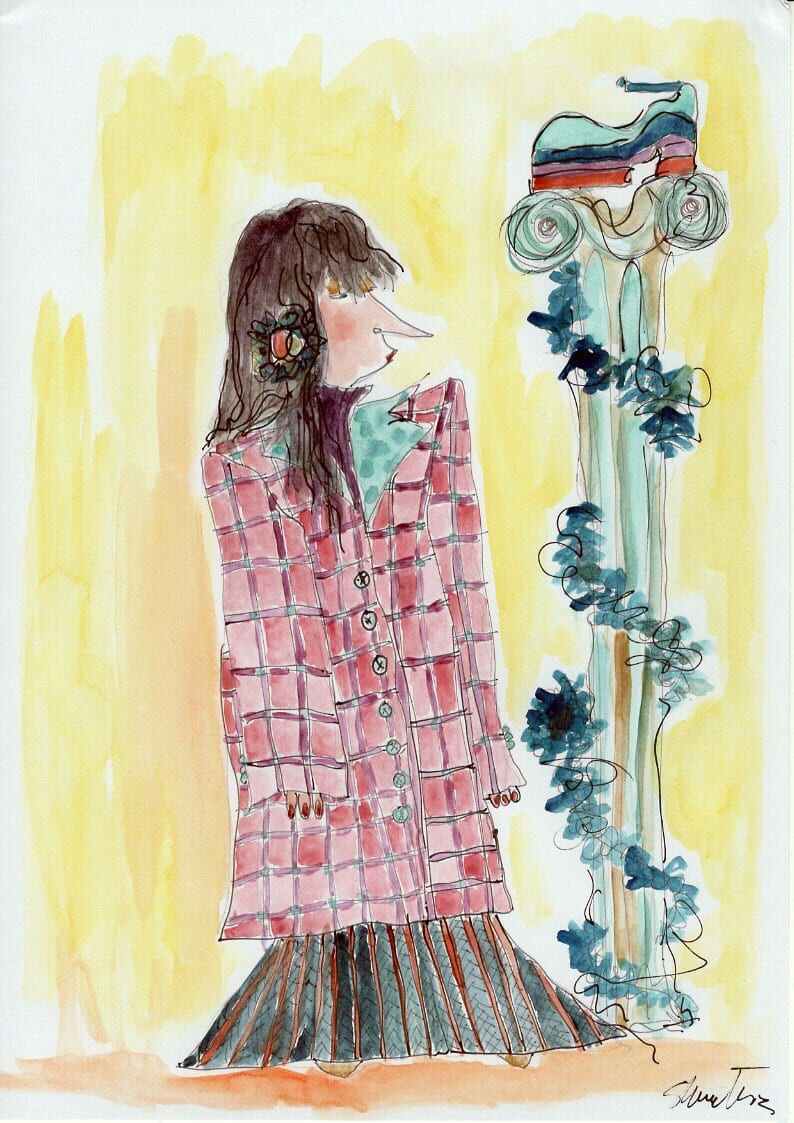 Fashion – Original Watercolor & Ink Illustration